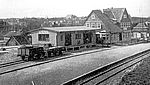 Ostbahnhof in Clausthal-Zellerfeld 1914, heutiger Standort von Marktkauf